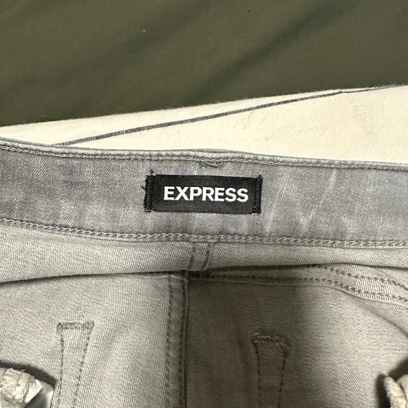Express Grey Jeans - Picture 2 of 6